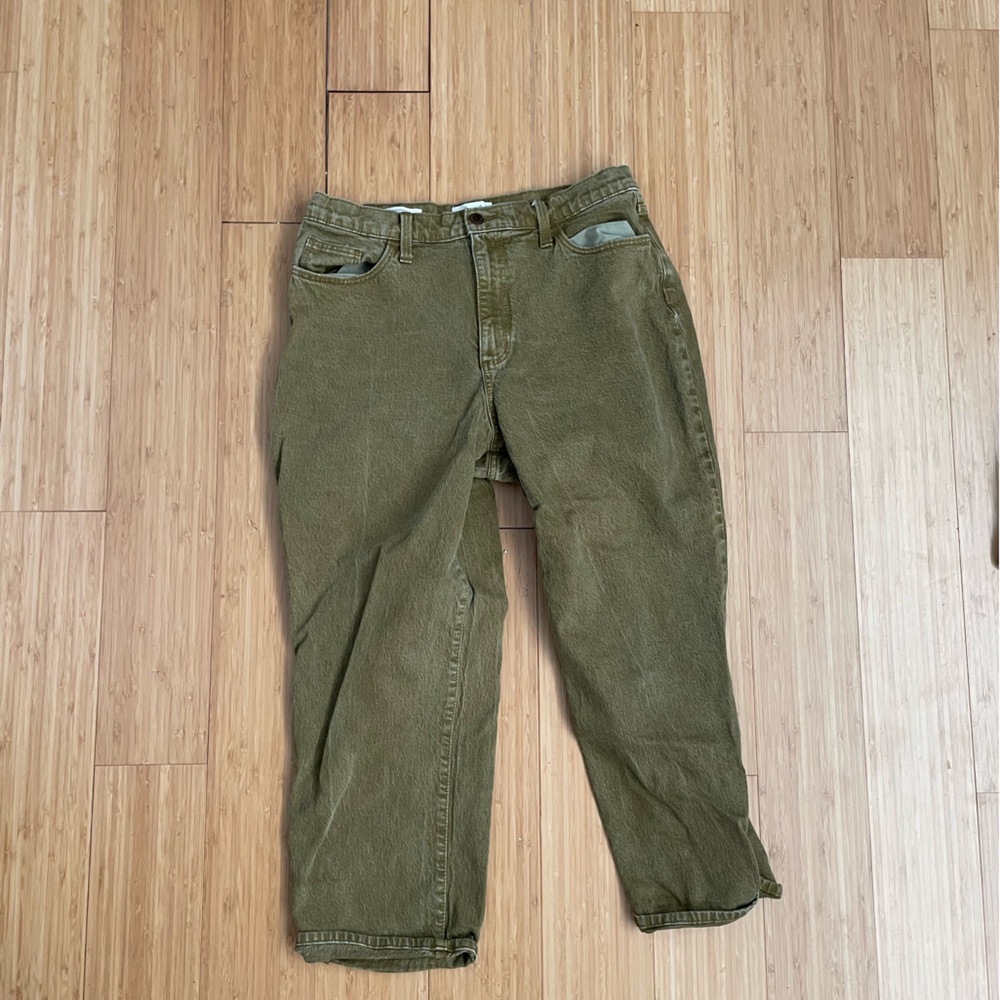 Universal Thread Green Straight Leg Jeans
